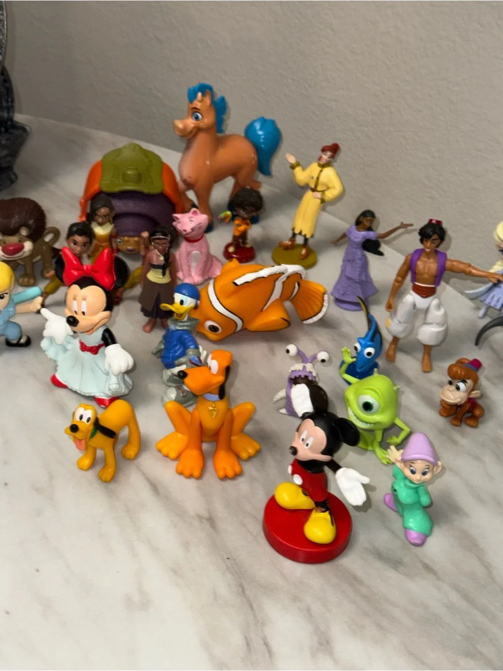 Disney characters figurine lot